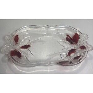 Celebrations by Mikasa Poinsettia Serving Platter